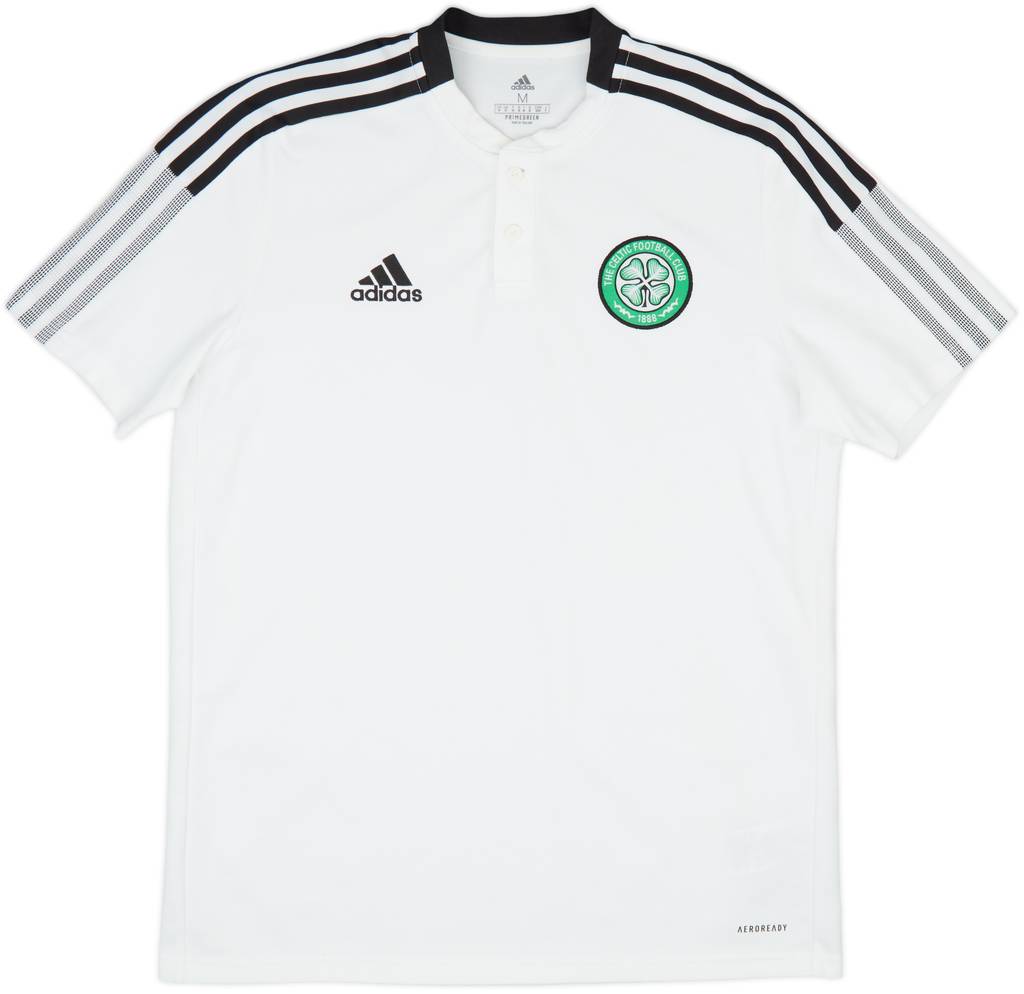 2021-22 Celtic adidas Polo Shirt - 7/10 - (M)