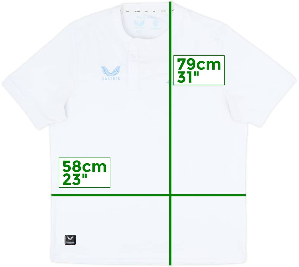 2021-22 Rangers '150 Years Anniversary' Fourth Shirt - 9/10 - (3XL)