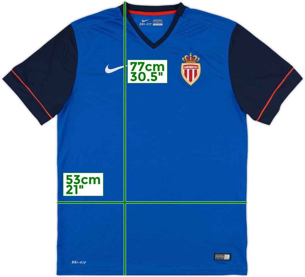 2014-15 Monaco Away Shirt - 9/10 - (L)