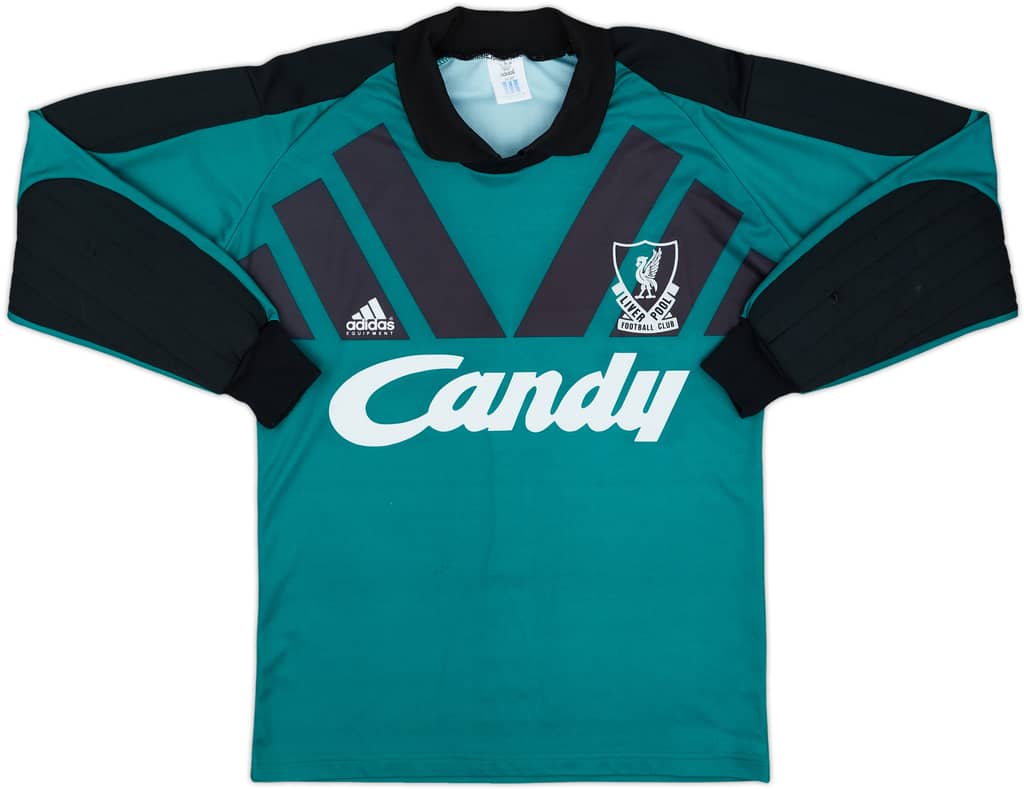 1992-93 Liverpool GK Shirt - 9/10 - (S)
