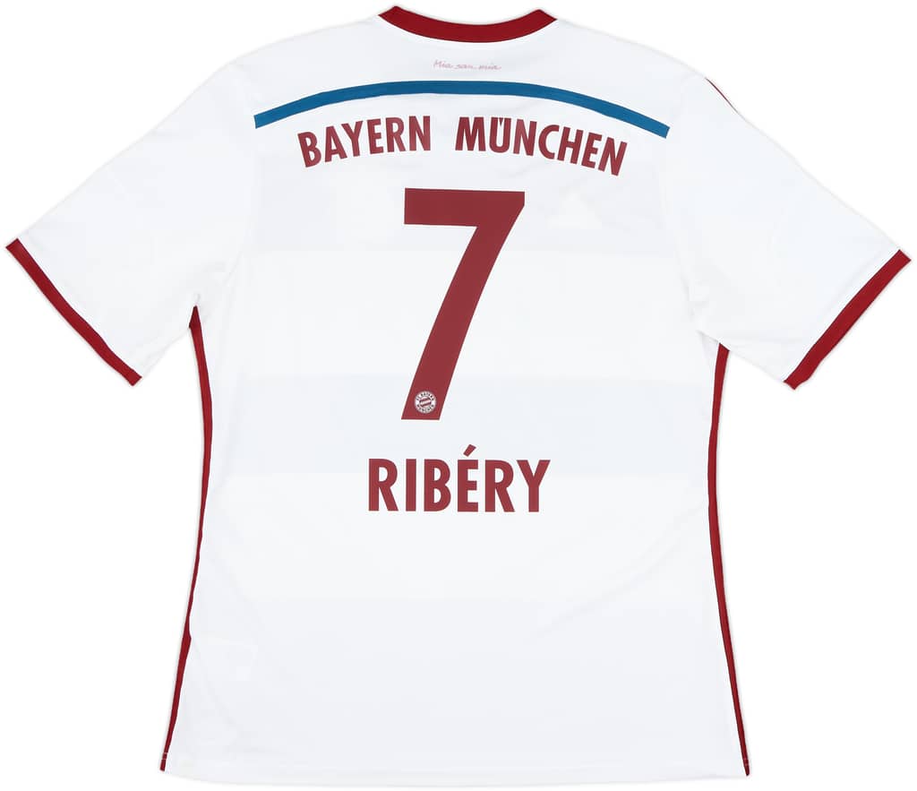 2014-15 Bayern Munich Away Shirt Ribery #7 - 7/10 - (L)