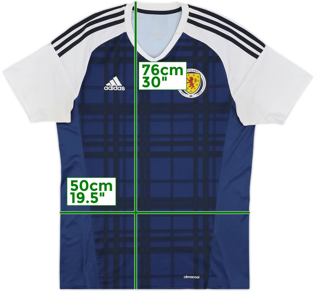 2015-17 Scotland Home Shirt - 6/10 - (M)