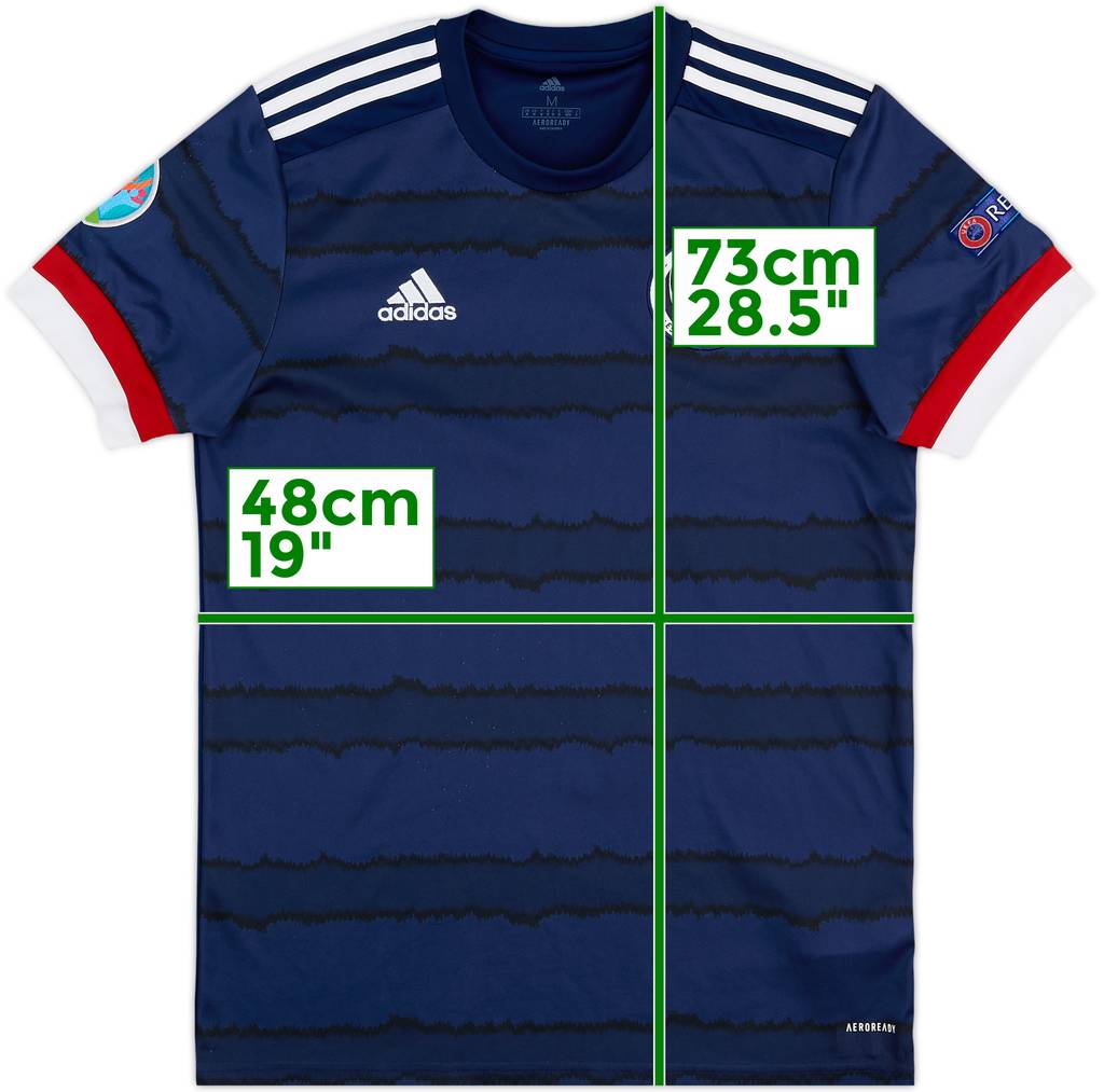 2020-22 Scotland Home Shirt - 7/10 - (M)