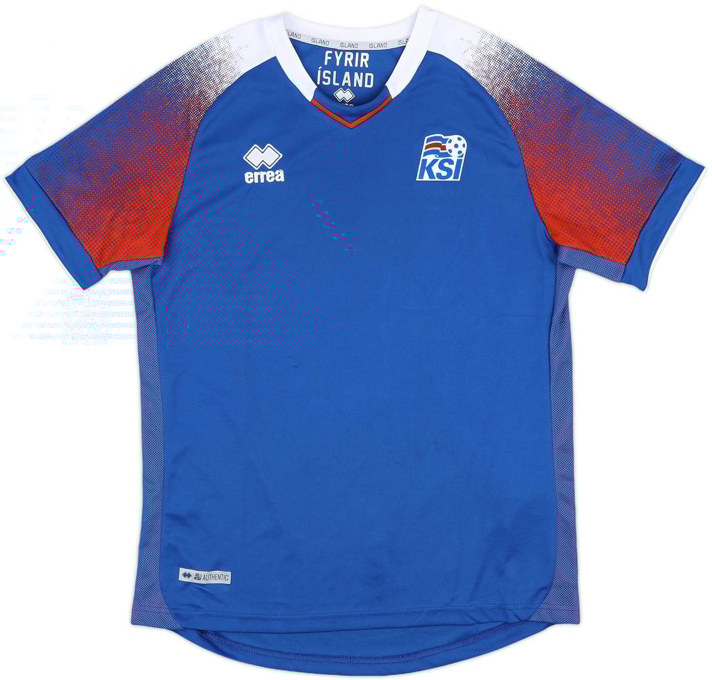 2018-19 Iceland Home Shirt - 8/10 - (L)