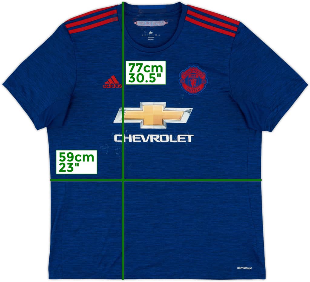 2016-17 Manchester United Away Shirt - 5/10 - (XL)