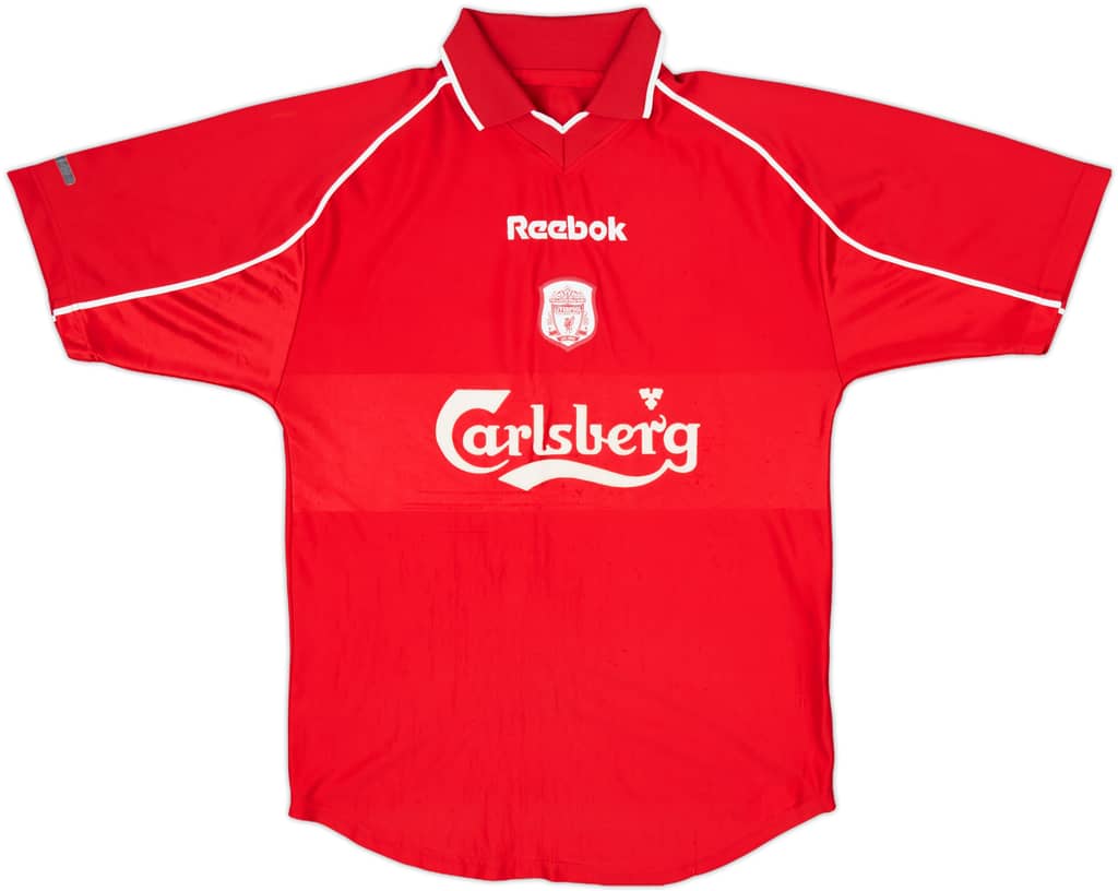 2000-02 Liverpool Home Shirt - 4/10 - (Y)