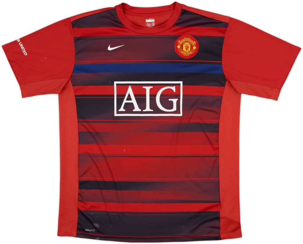 2009-10 Manchester United Nike Training Shirt - 6/10 - (XL)