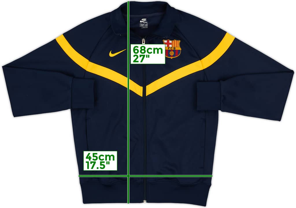 2009-10 Barcelona Nike Track Jacket - 8/10 - (S)
