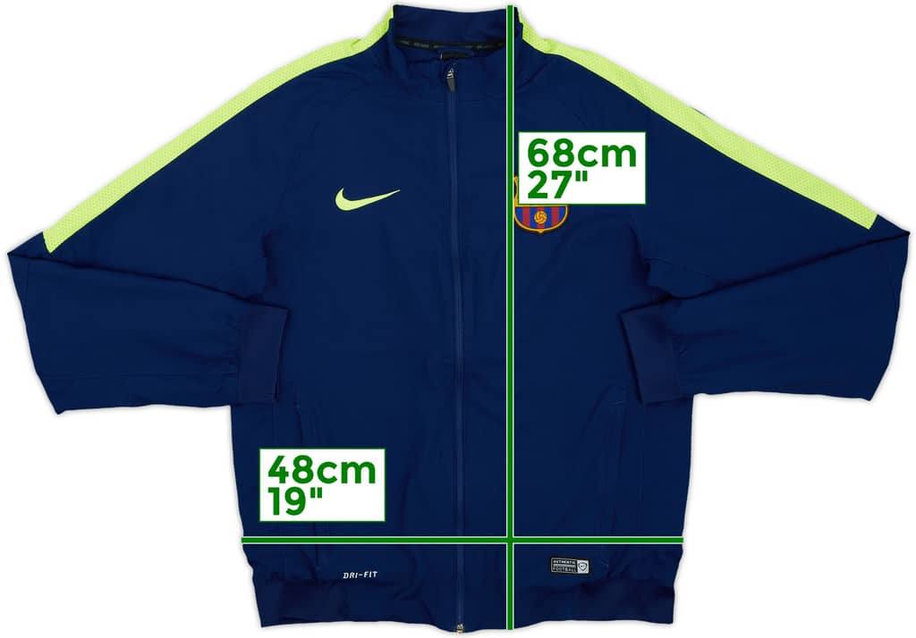 2014-15 Barcelona Nike Track Jacket - 9/10 - (M)