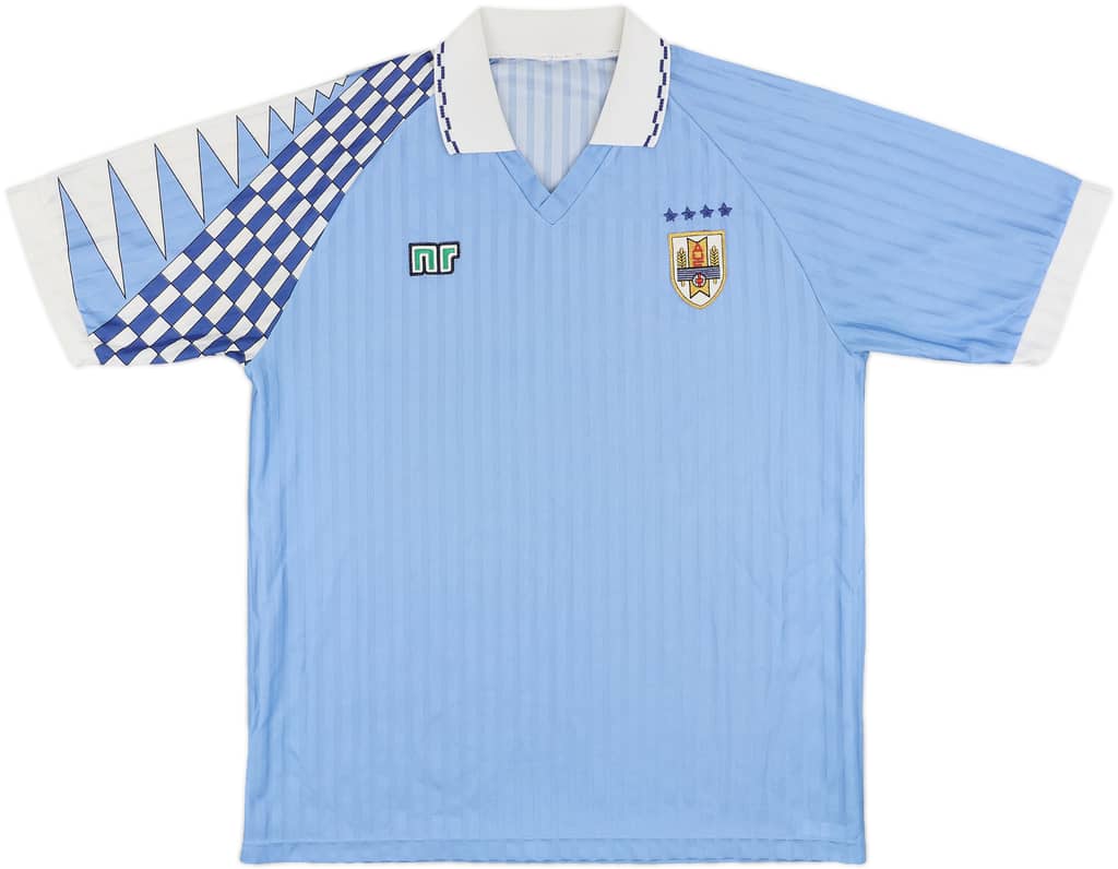 1992-95 Uruguay Home Shirt - 9/10 - (XL)