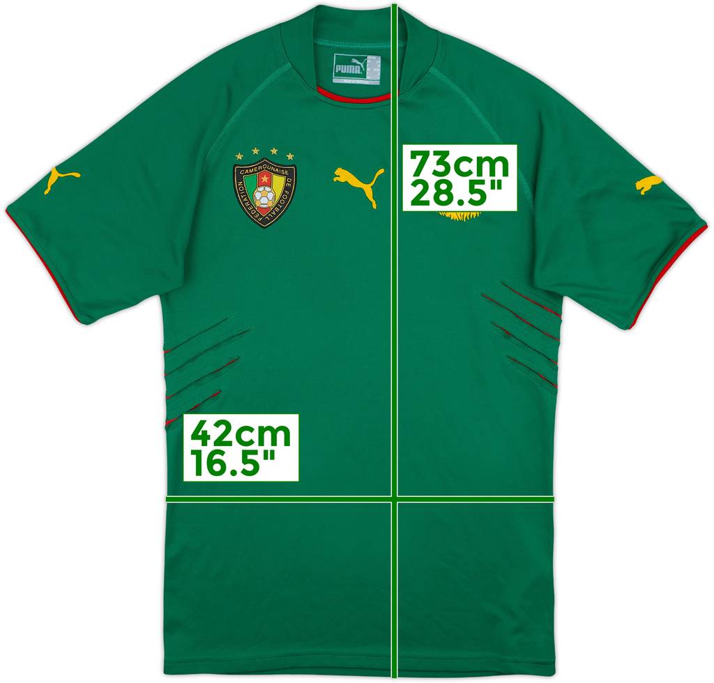 2004-06 Cameroon Home Shirt - 8/10 - (S)
