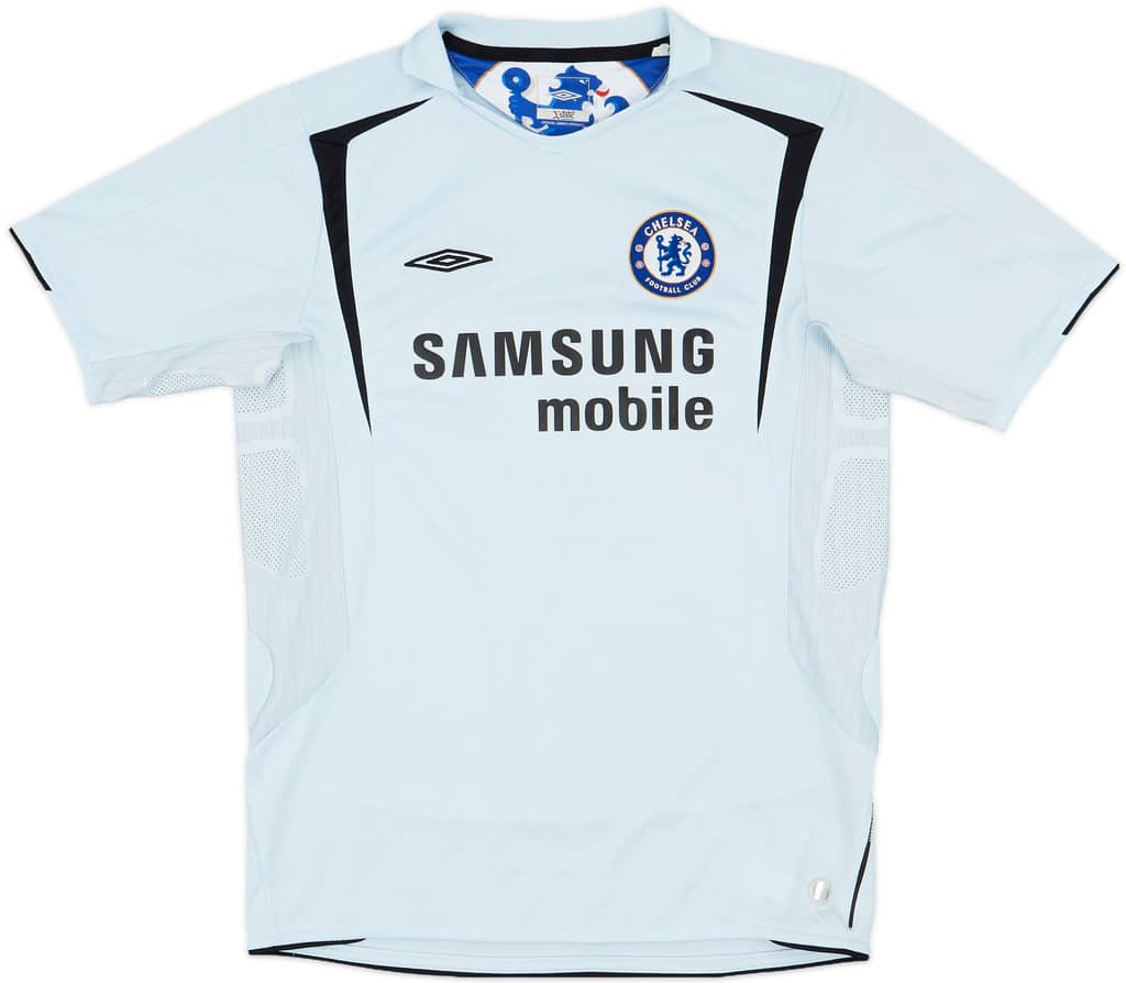 2005-06 Chelsea Away Shirt - 7/10 - (XL.Boys)