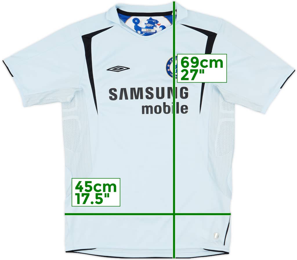 2005-06 Chelsea Away Shirt - 7/10 - (XL.Boys)
