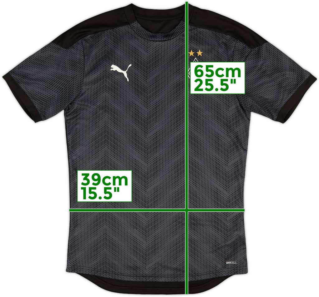 2019-20 Borussia Monchengladbach Puma Training Shirt - 9/10 - (M)