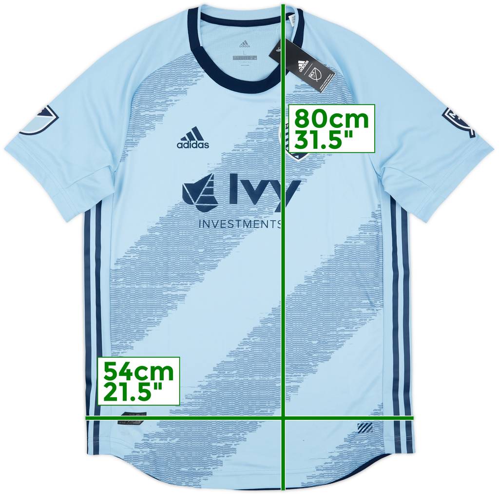 2019 Sporting Kansas City Authentic Home Shirt (L)