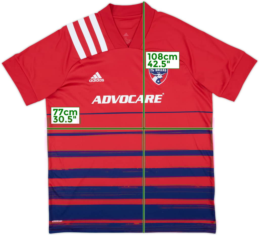 2020 FC Dallas Home Shirt - 9/10 - (XL)