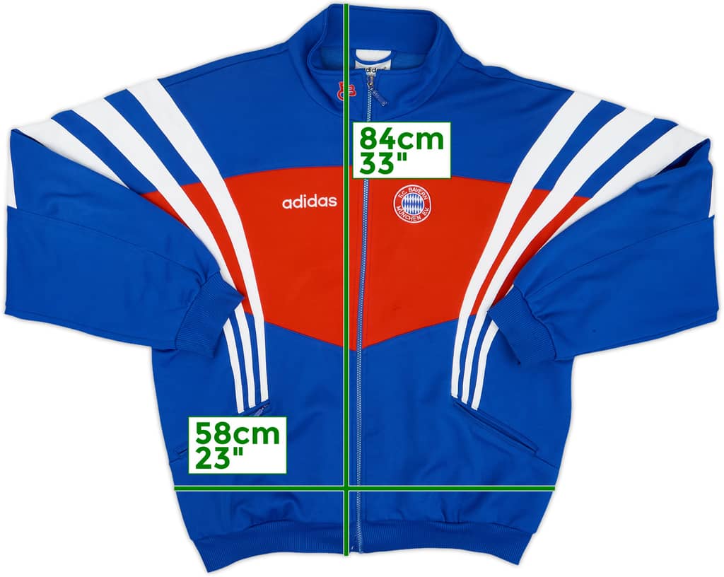 1996-97 Bayern Munich adidas Track Jacket - 5/10 - (XL)
