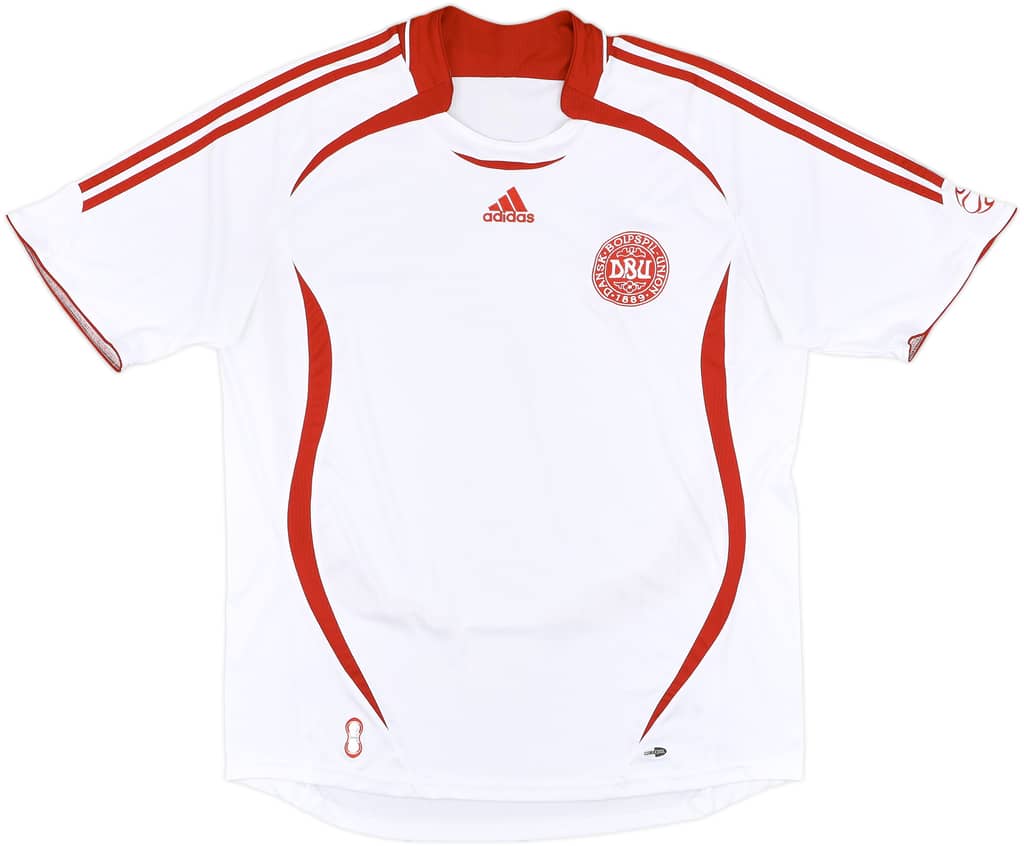 2006-08 Denmark Away Shirt - 8/10 - (XL)
