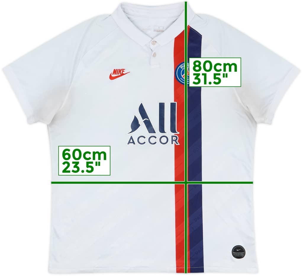 2019-20 Paris Saint-Germain Third Shirt - 4/10 - (XL)