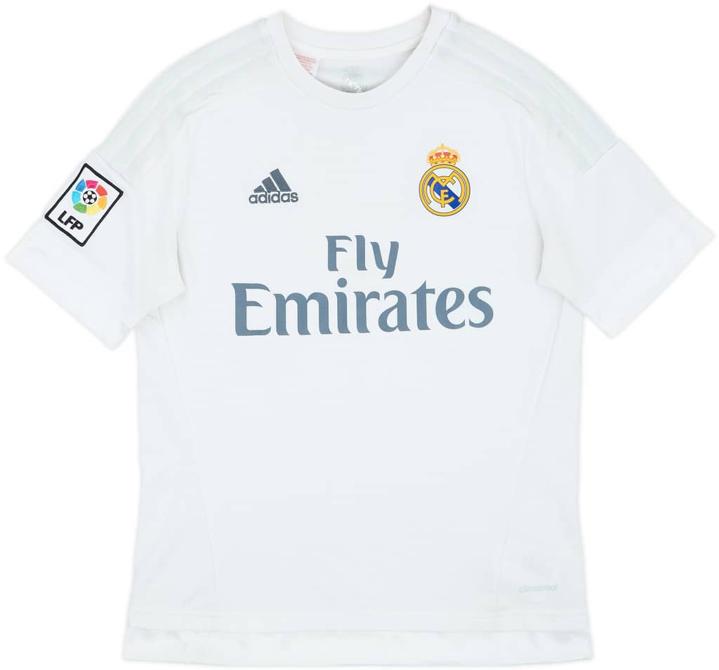 2015-16 Real Madrid Home Shirt - 5/10 - (L.Boys)