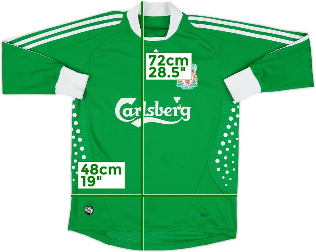 2008-09 Liverpool GK Shirt - 7/10 - (M.Boys)