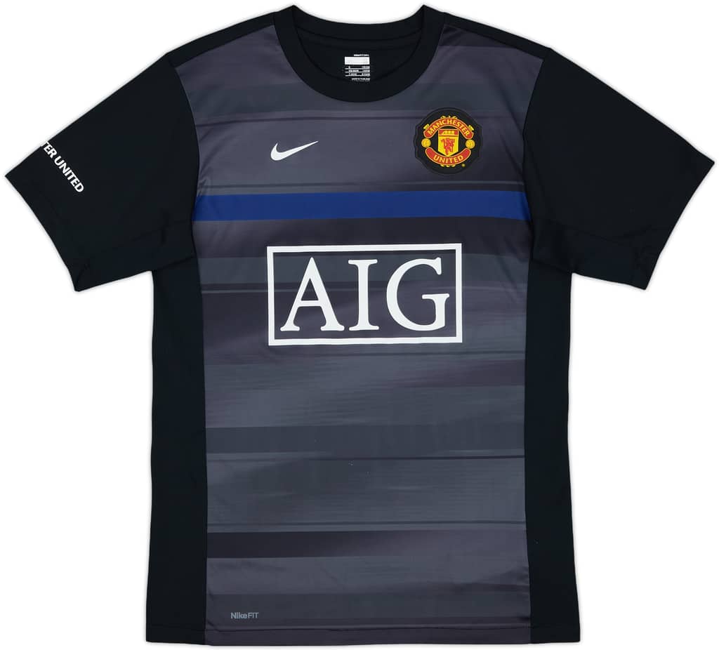 2009-10 Manchester United Nike Training Shirt - 8/10 - (S)