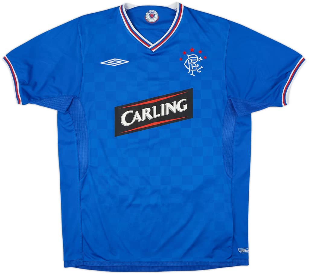 2009-10 Rangers Home Shirt - 7/10 - (L)