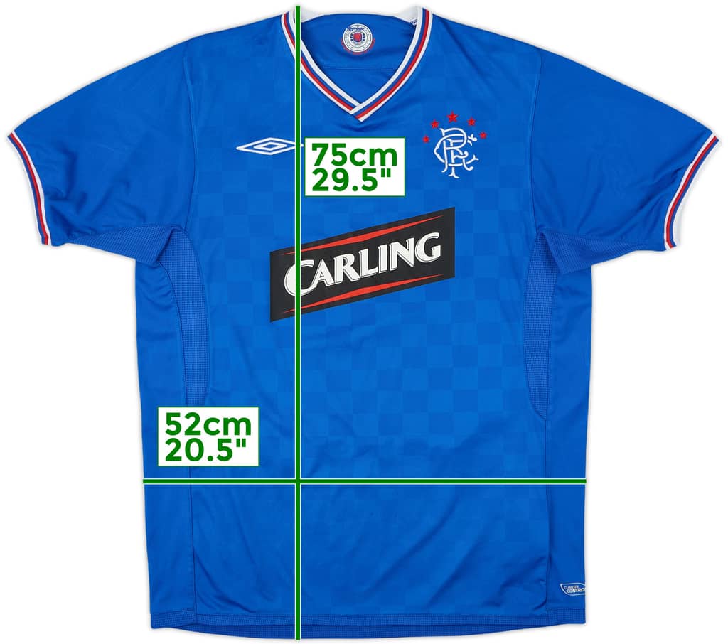 2009-10 Rangers Home Shirt - 7/10 - (L)