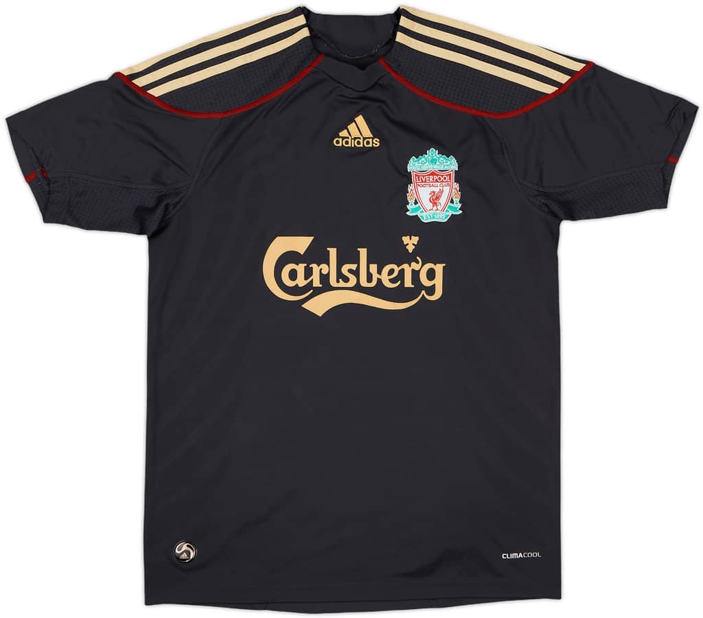 2009-10 Liverpool Away Shirt - 7/10 - (L.Boys)