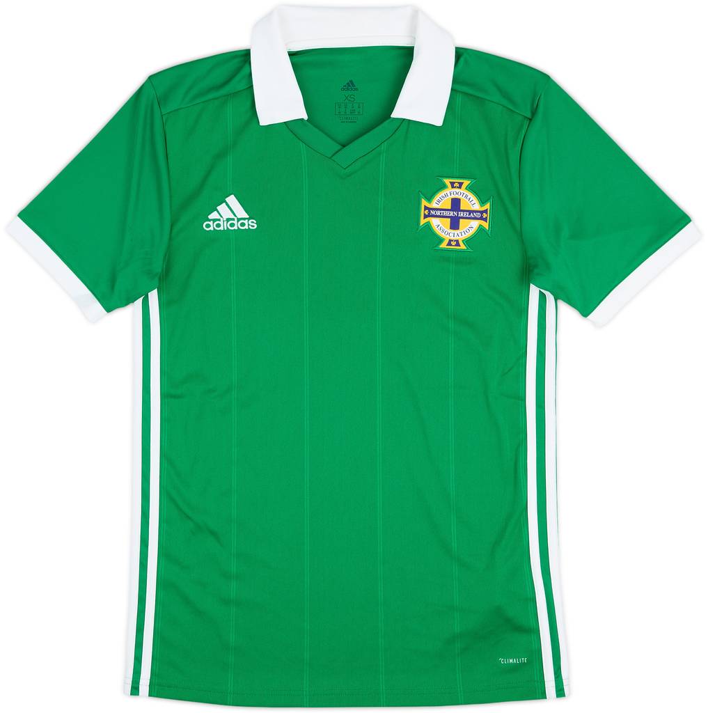 2018-19 Northern Ireland Home Shirt - 7/10 - (XS)