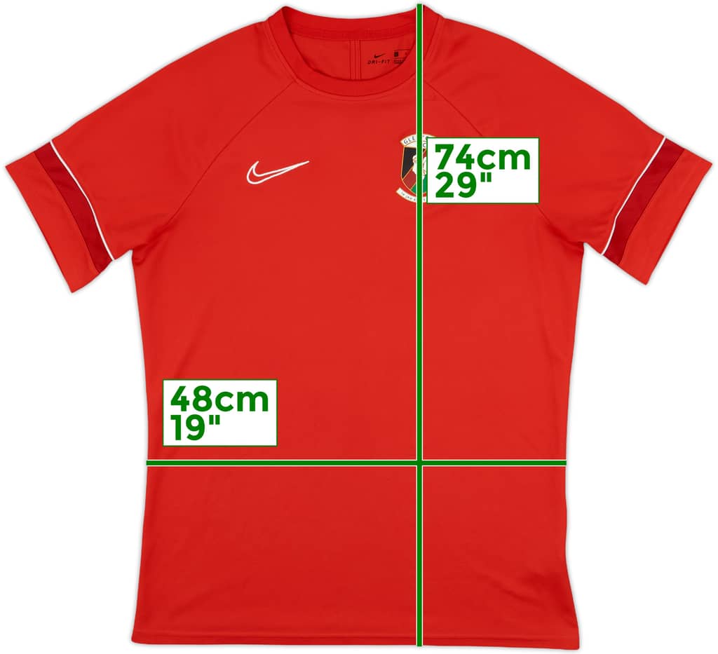 2021-22 Glentoran Nike Training Shirt - 8/10 - (L)