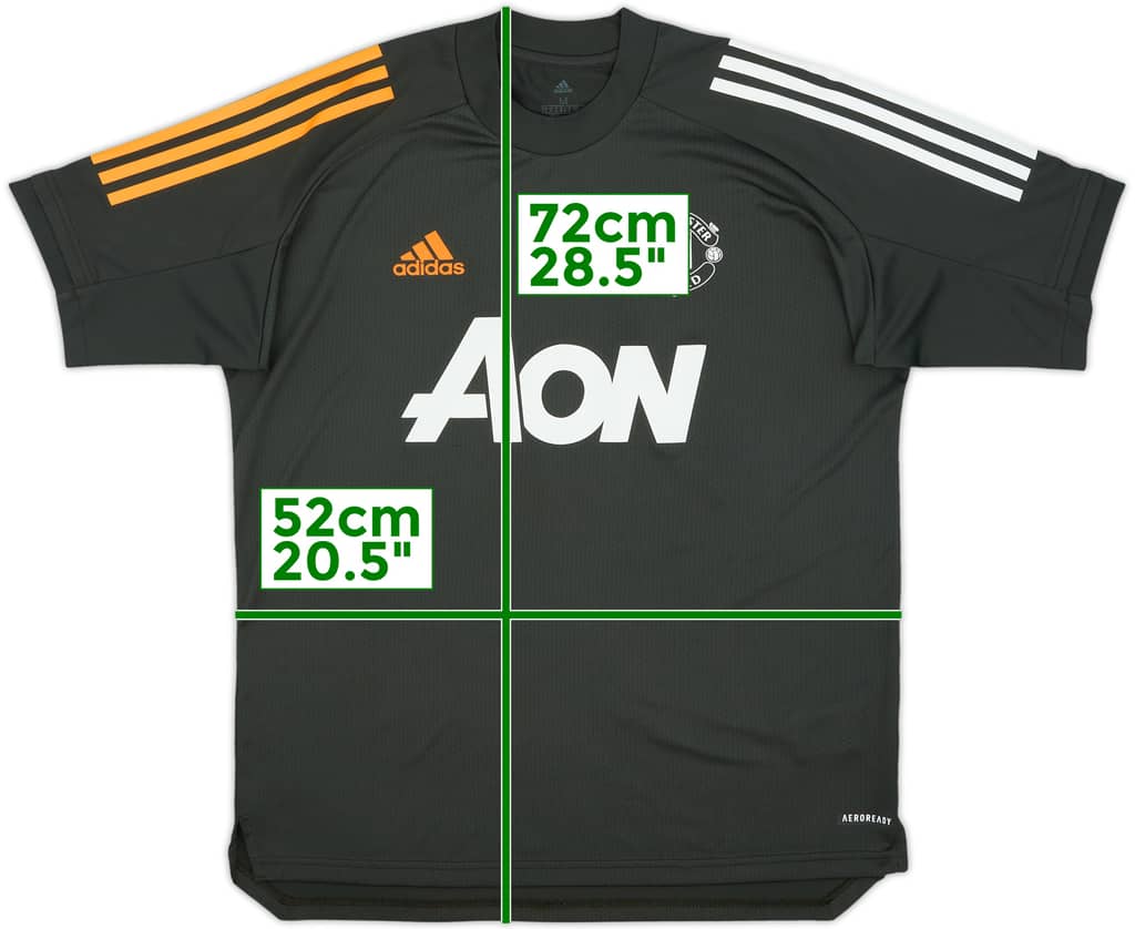 2020-21 Manchester United adidas Training Shirt - 8/10 - (M)