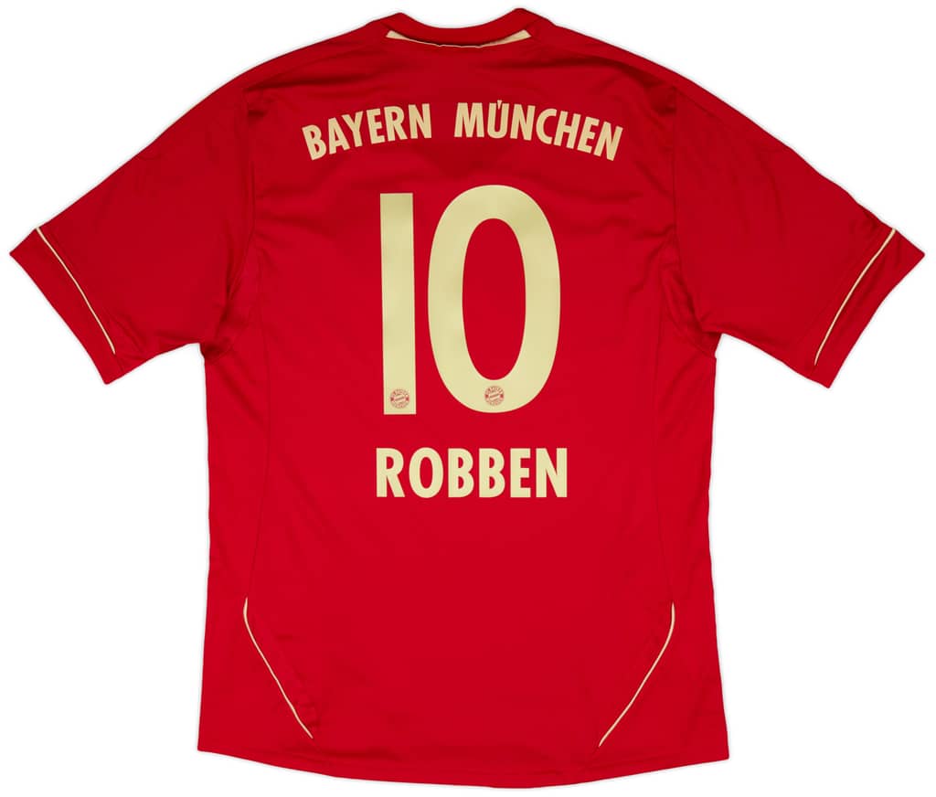 2011-13 Bayern Munich Home Shirt Robben #10