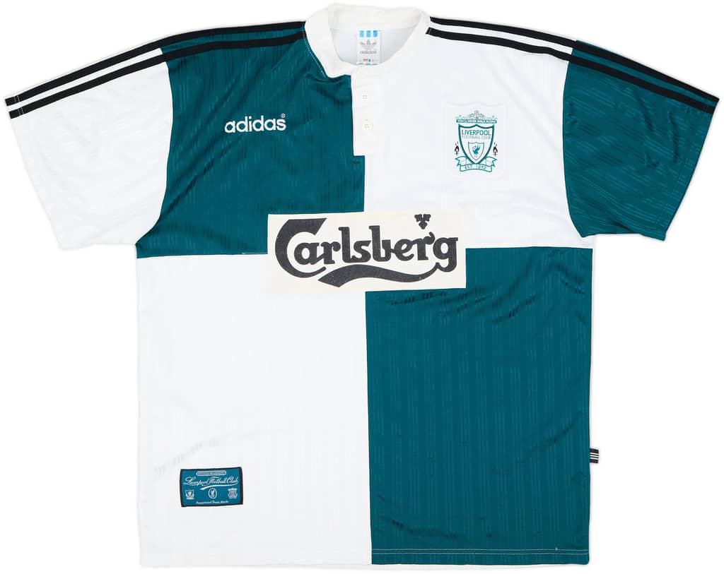 1995-96 Liverpool Away Shirt - 7/10 - (XL)