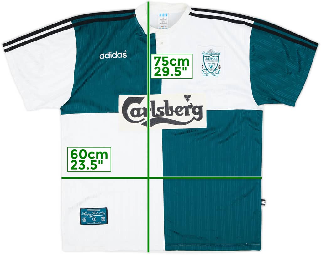 1995-96 Liverpool Away Shirt - 7/10 - (XL)
