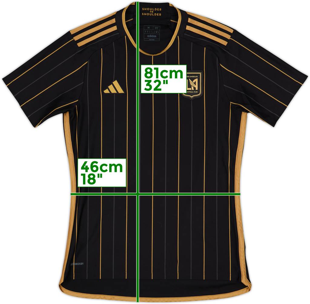 2024-25 Los Angeles FC Home Shirt - 10/10 - (M)