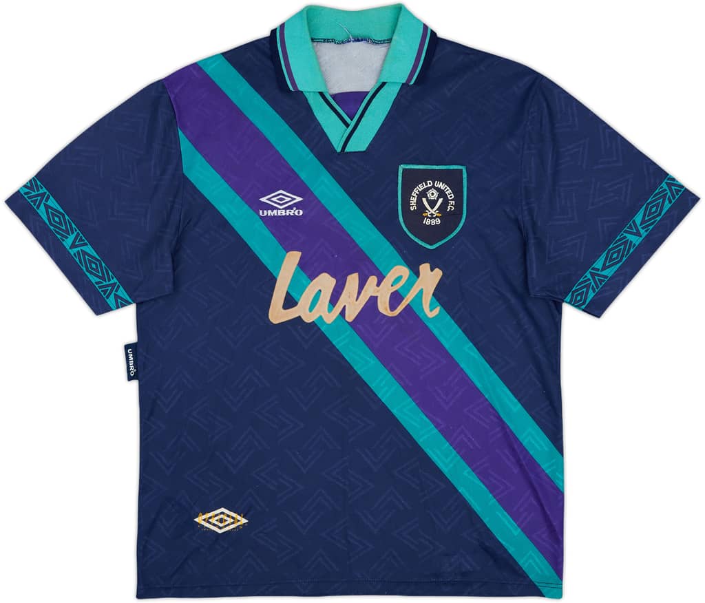1993-95 Sheffield United Away Shirt - 6/10 - (L)