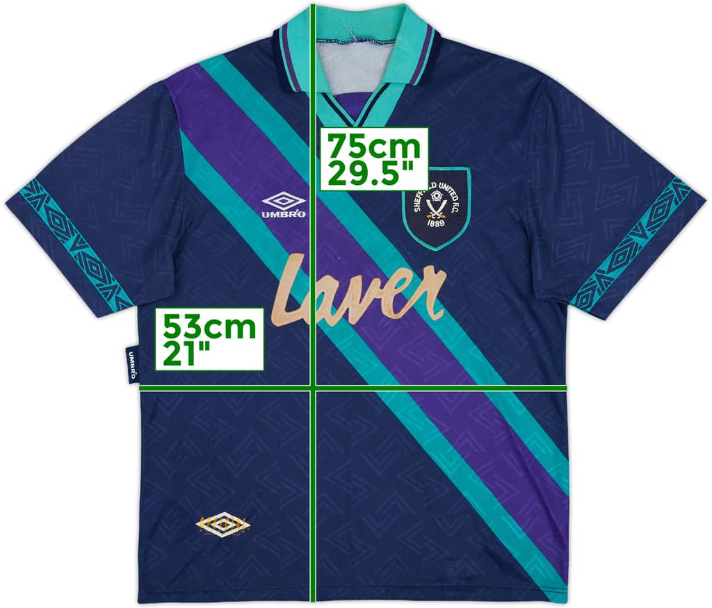 1993-95 Sheffield United Away Shirt - 6/10 - (L)