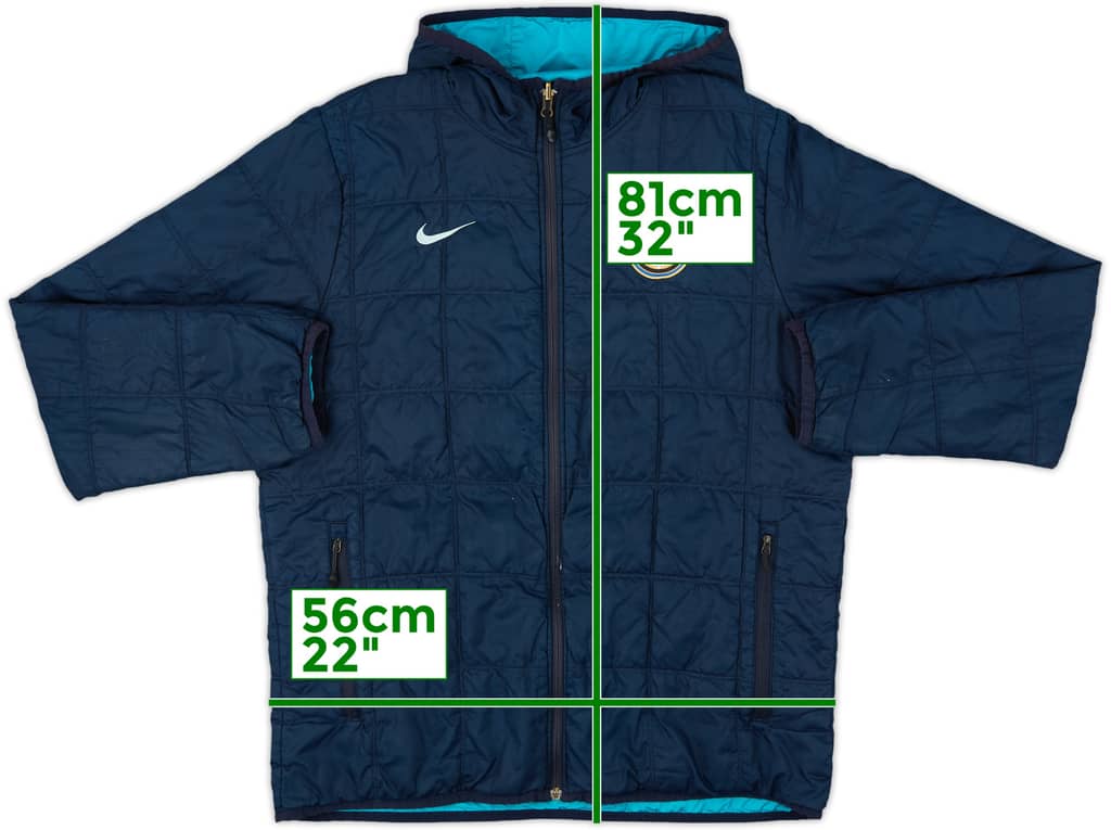 2010-11 Inter Milan Nike Reversible Padded Bench Coat - 4/10 - (L)