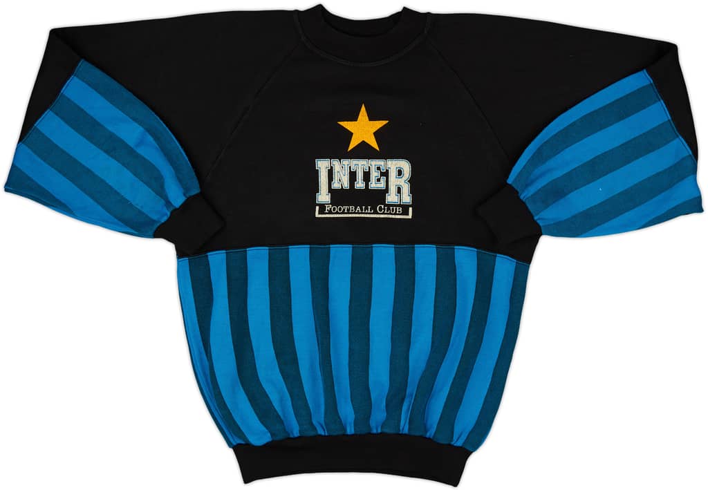 1990-91 Inter Milan Le Felpe Dei Grandi Club Sweat Top - 6/10 - (S)