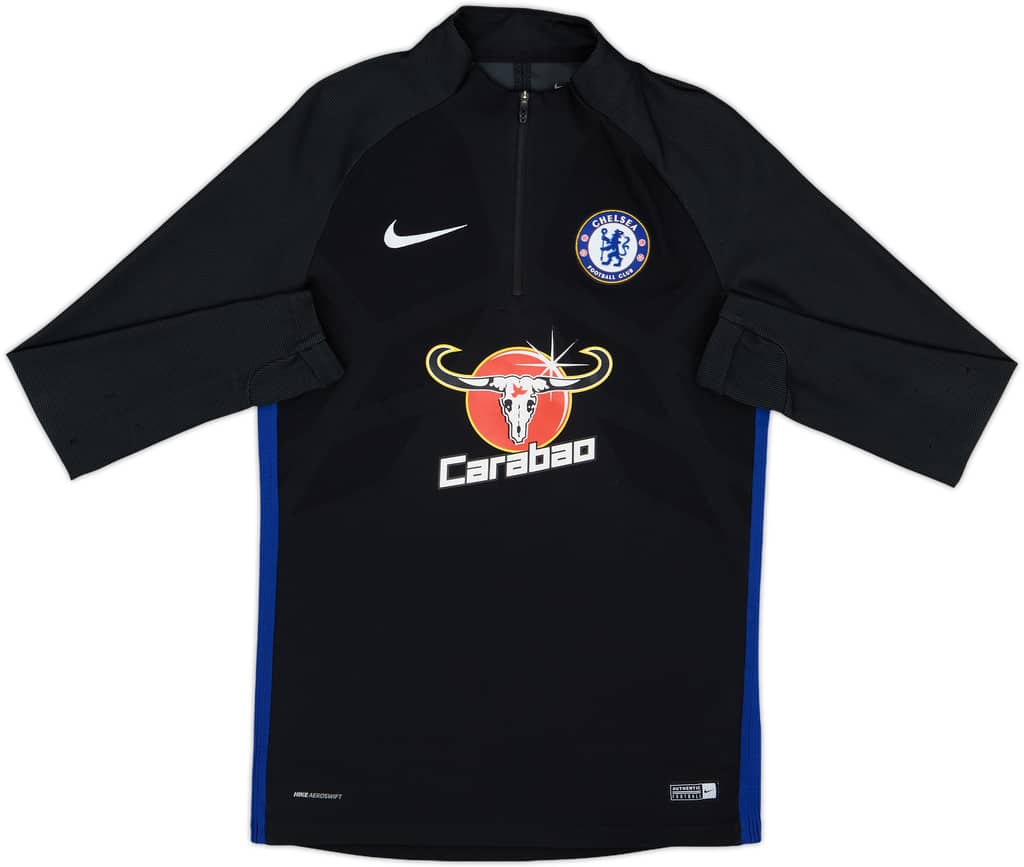 2018-19 Chelsea Nike 1/4 Zip Drill Top - 8/10 - (S)