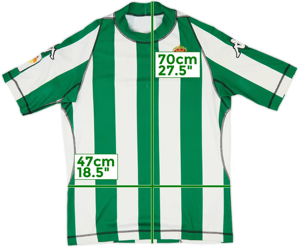 2003-04 Real Betis Home Shirt - 5/10 - (S)