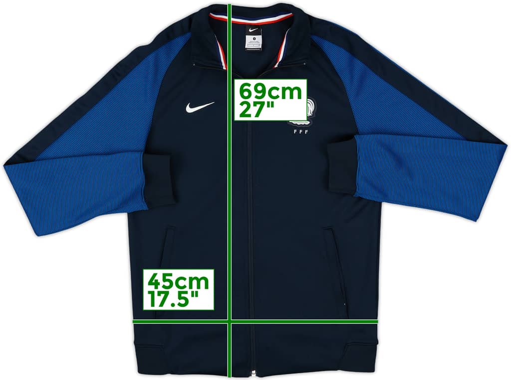2016-17 France Nike Track Jacket - 8/10 - (S)