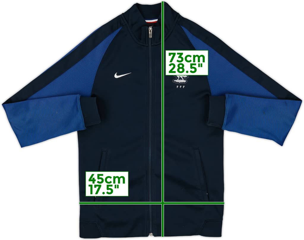 2016-17 France Nike Track Jacket - 8/10 - (S)