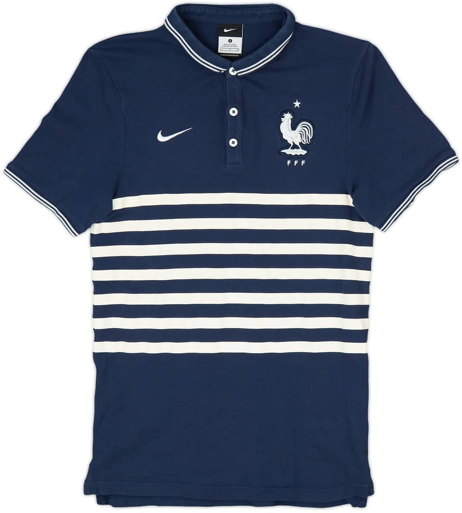 2013-14 France Nike Polo Shirt - 8/10 - (S)