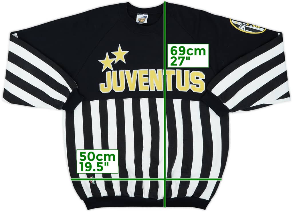 1990-91 Juventus Le Felpe Dei Grandi Club Sweat Top - 8/10 - (L)