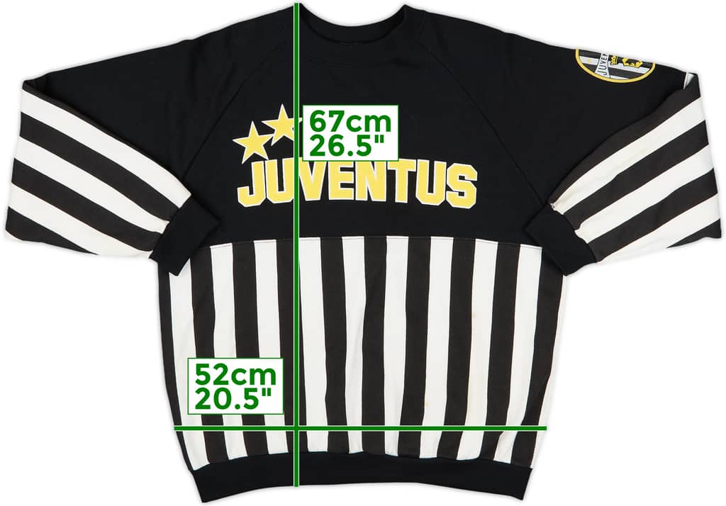 1990-91 Juventus Le Felpe Dei Grandi Club Sweat Top - 8/10 - (M)