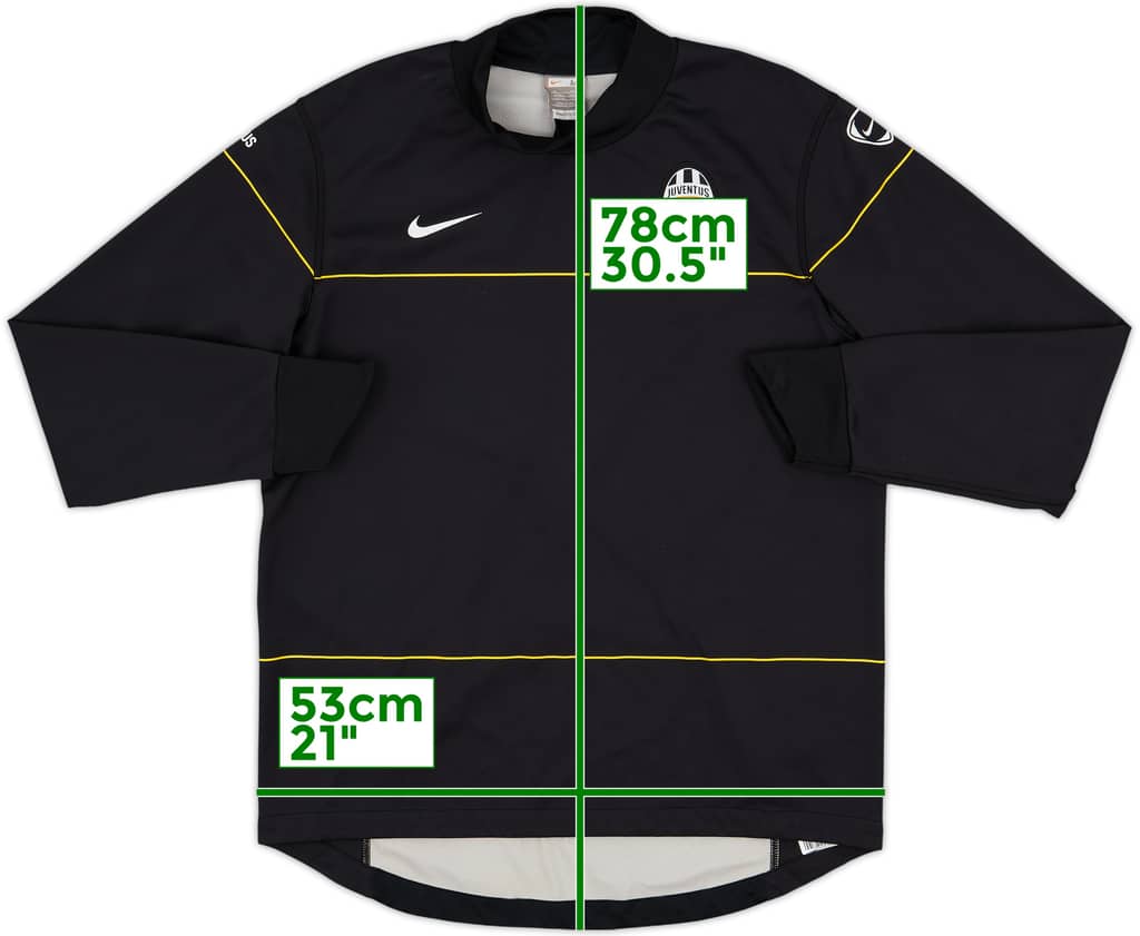 2008-09 Juventus Nike Sweat Top - 9/10 - (M)