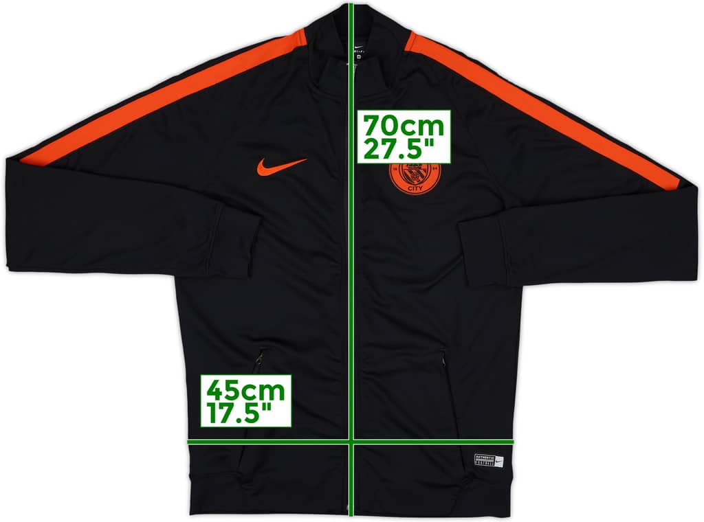 2016-17 Manchester City Nike Track Jacket - 9/10 - (M)