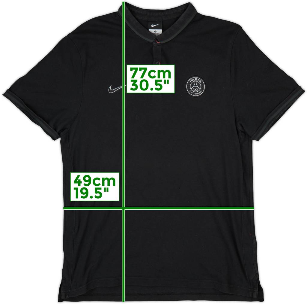 2015-16 Paris Saint-Germain Nike Polo Shirt - 5/10 - (XL)